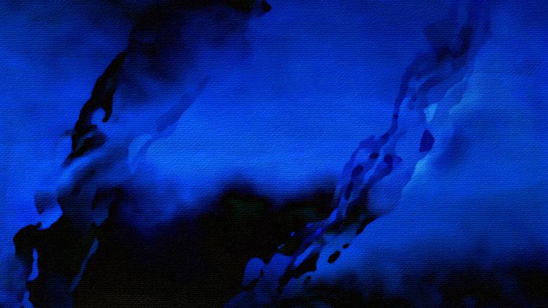 Cool Blue Aquarelle Background