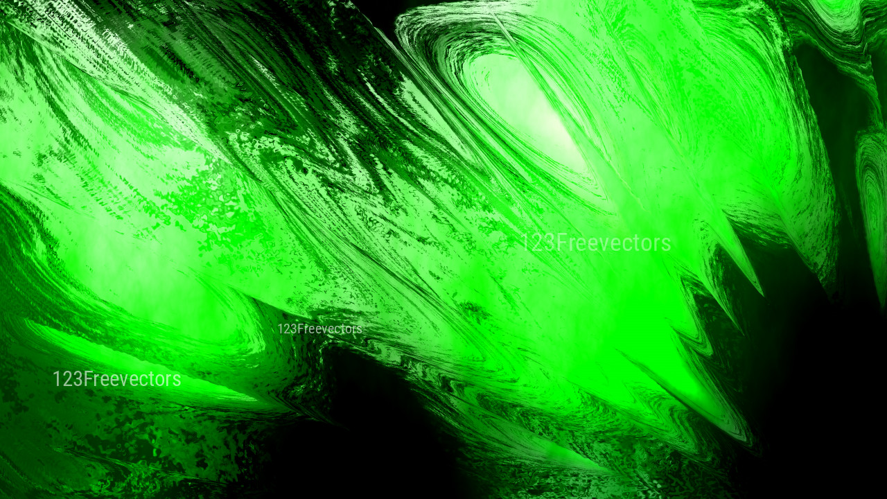 Cool Green Paint Texture Background