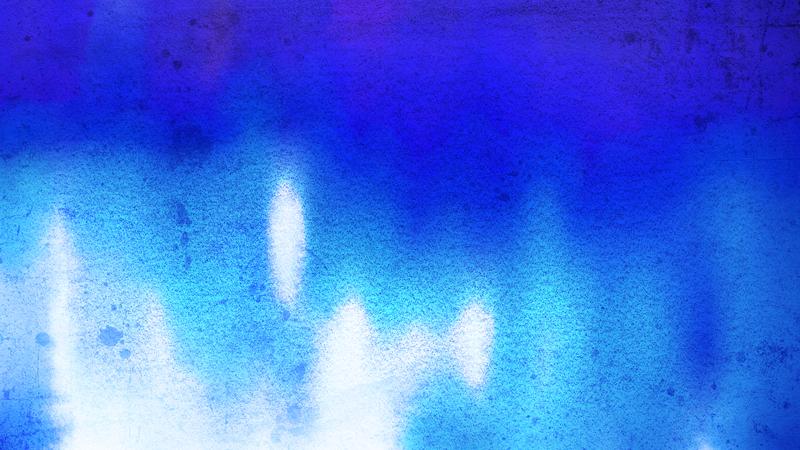 Abstract Blue Watercolor