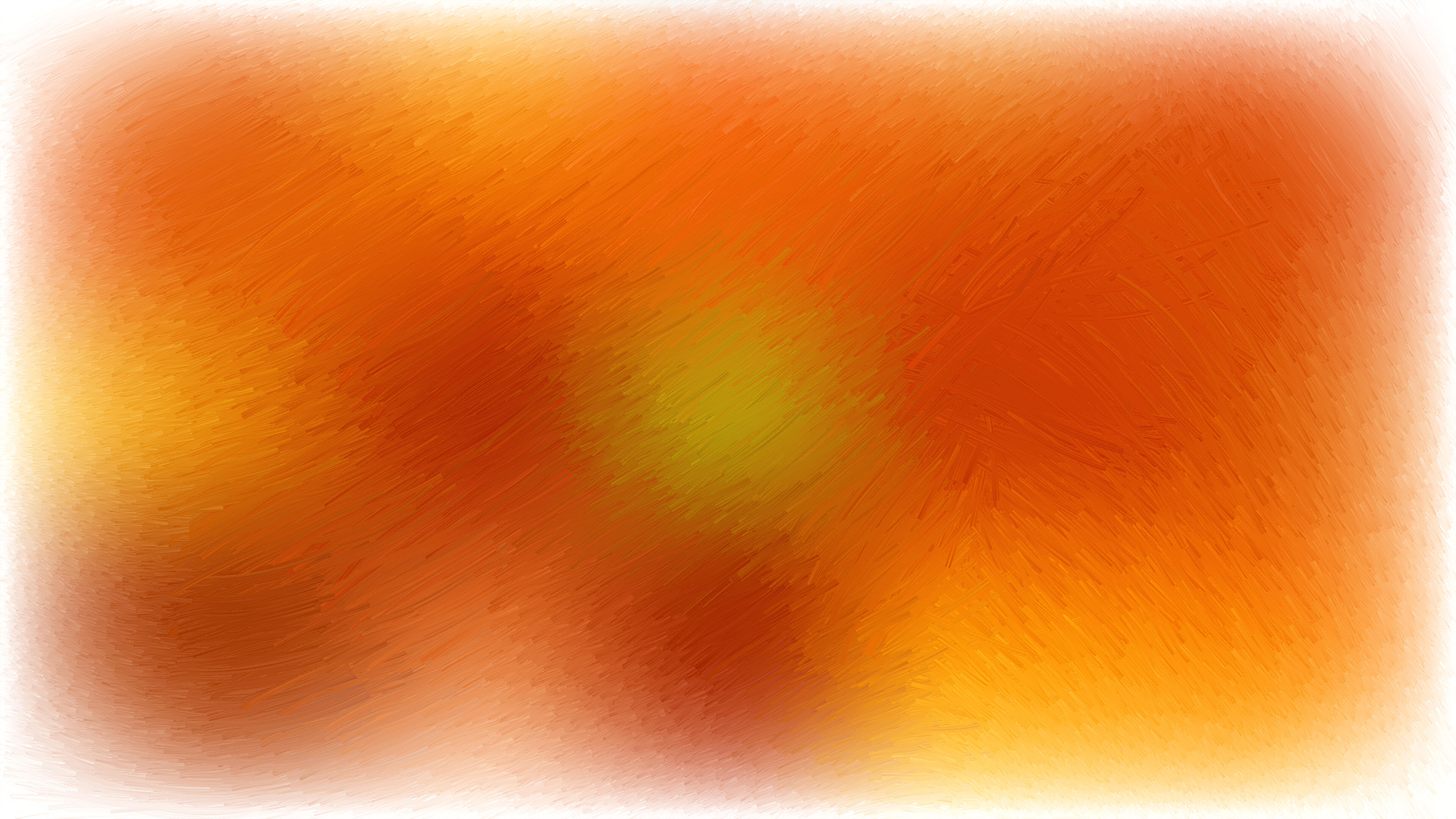 Orange and White Painting Background
