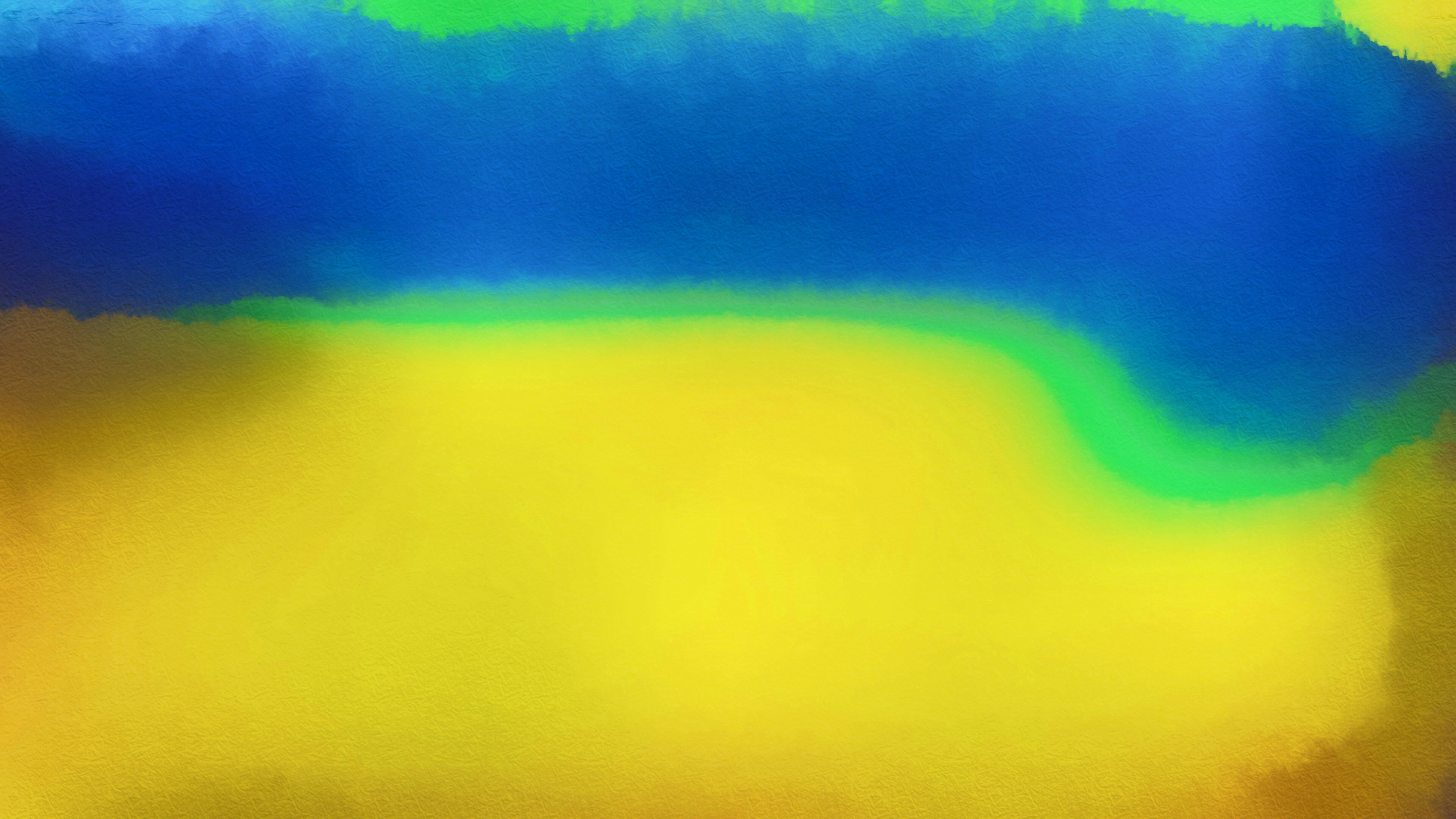 Abstract Blue and Yellow