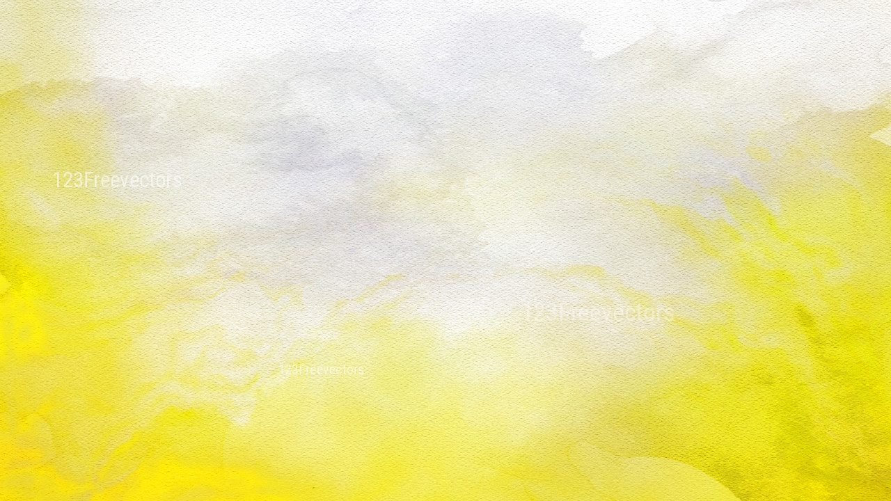 Grey and Yellow Water Paint Background Image