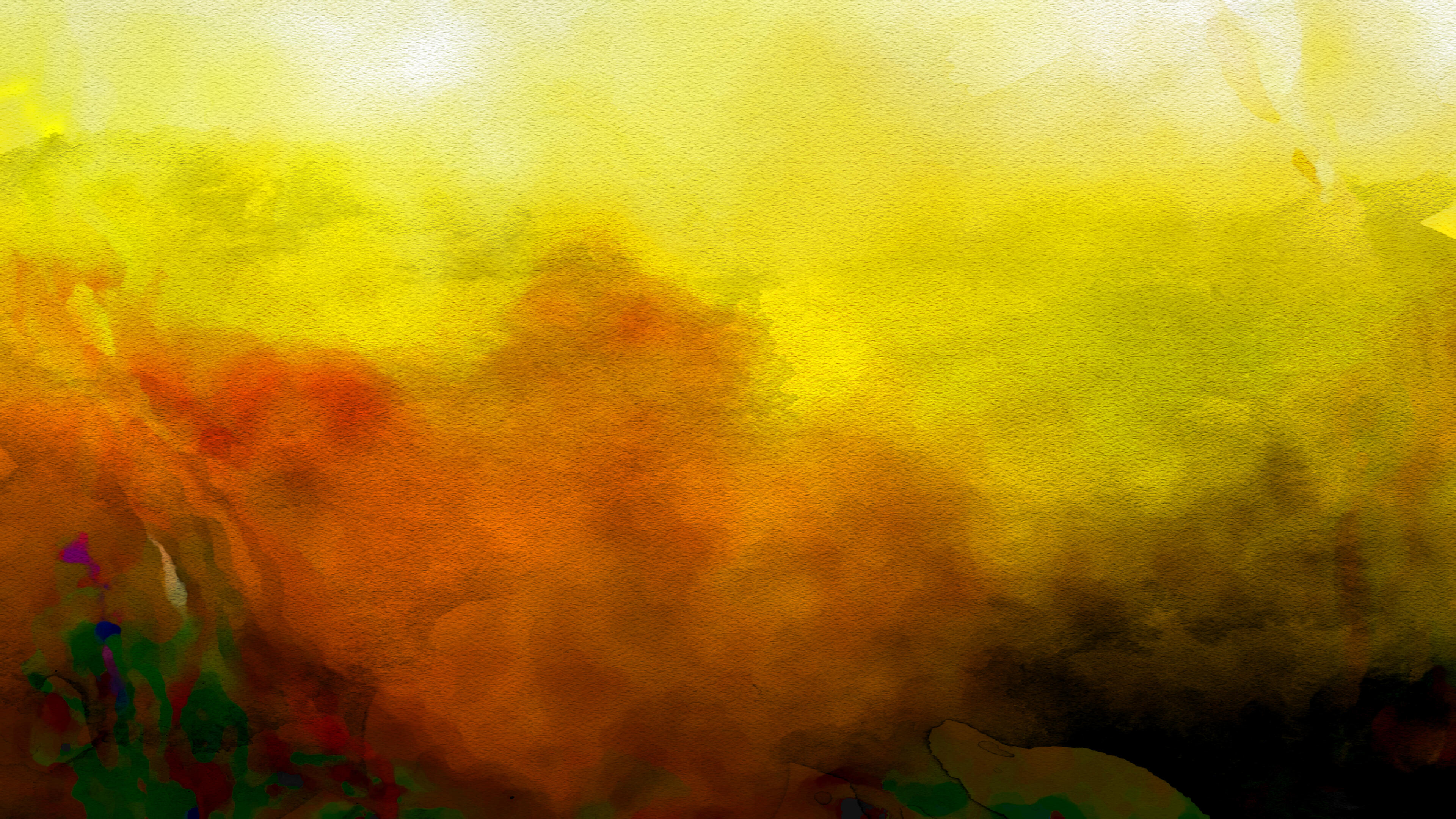 Abstract Warm Tones