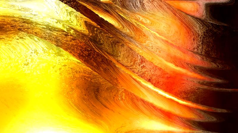 Abstract Red and Yellow Painting Texture Background