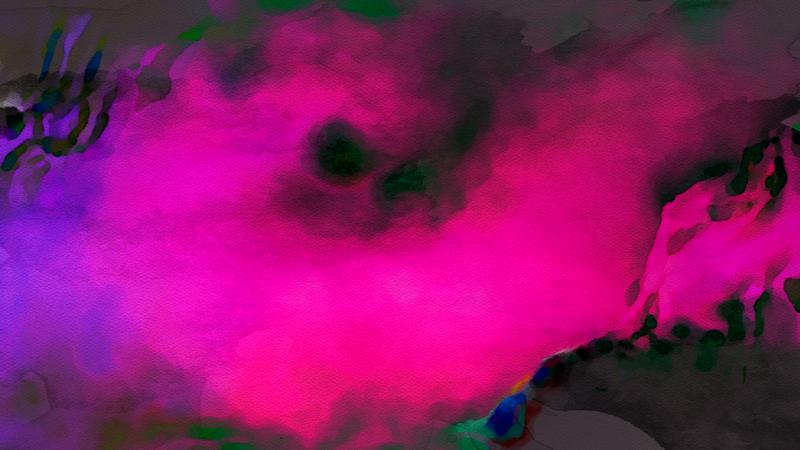 Pink Purple and Black Watercolour Background Image