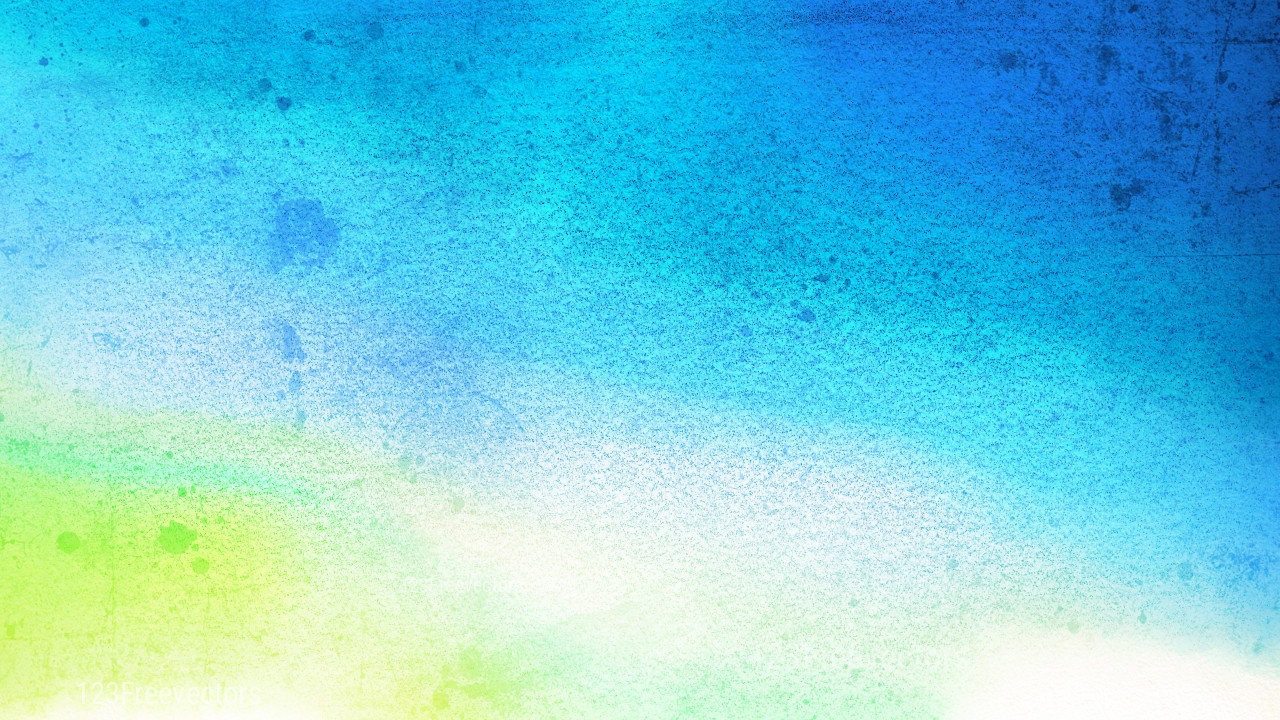 Blue Green and White Watercolor Background Graphic Image