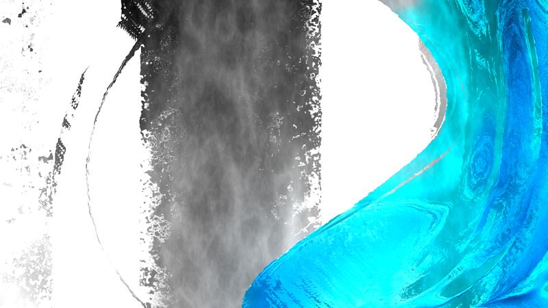 Abstract Wave of Color