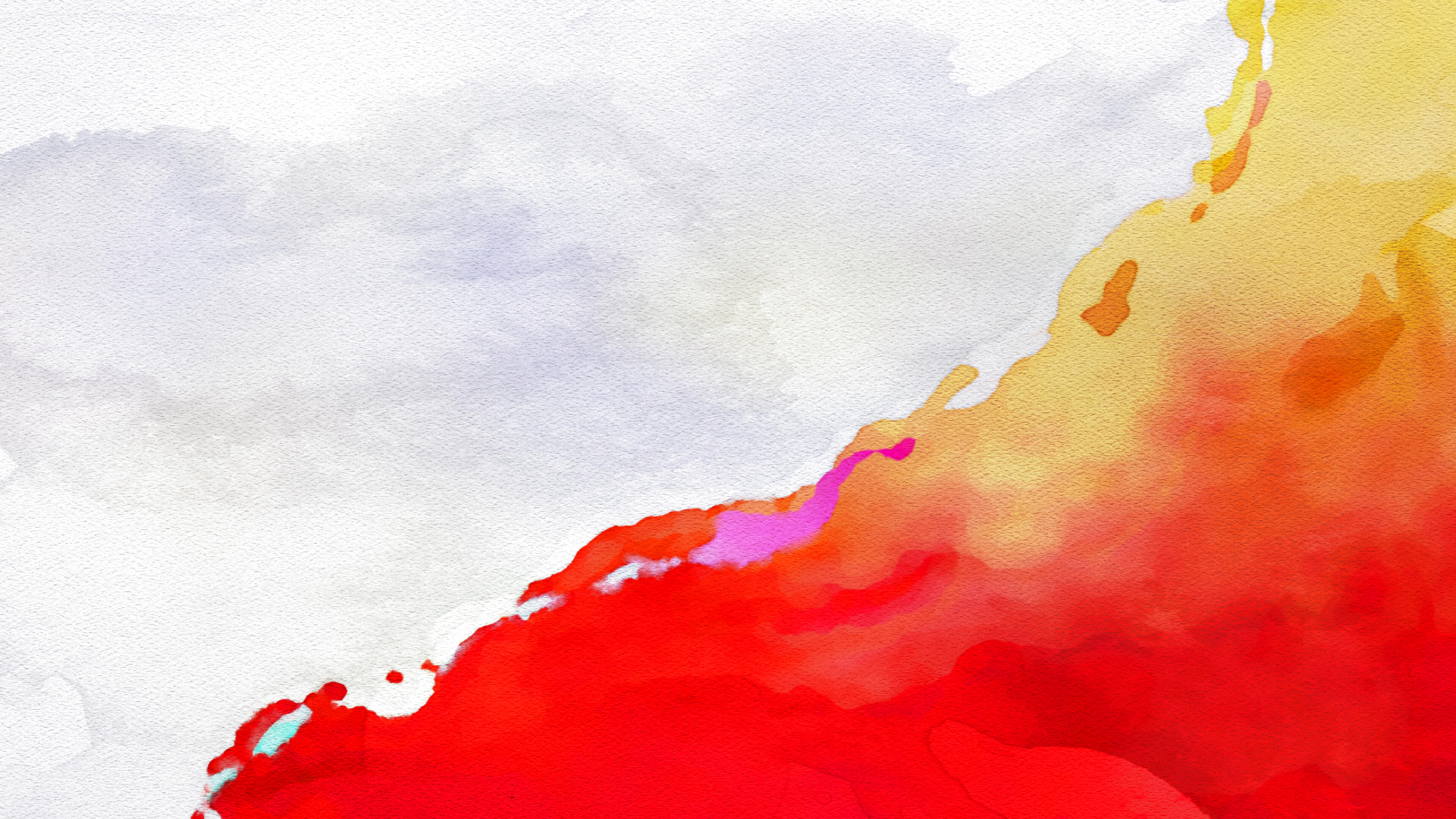 Red Orange and White Watercolor Grunge Texture Background Image