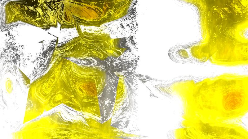 Abstract Yellow and White