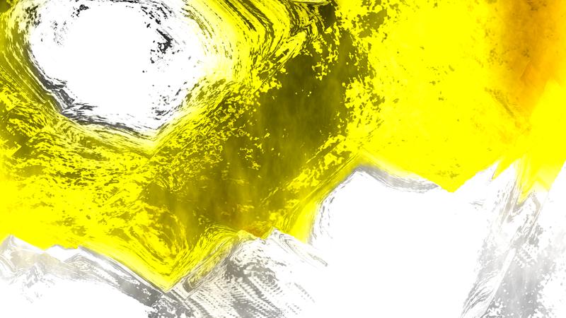 Abstract Yellow and White Strokes