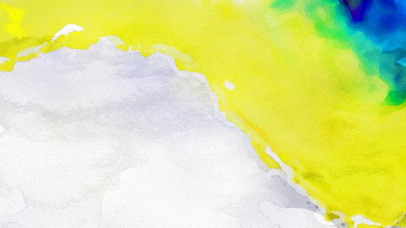 Abstract Watercolor Composition
