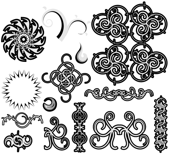 Free Vector Floral Designs