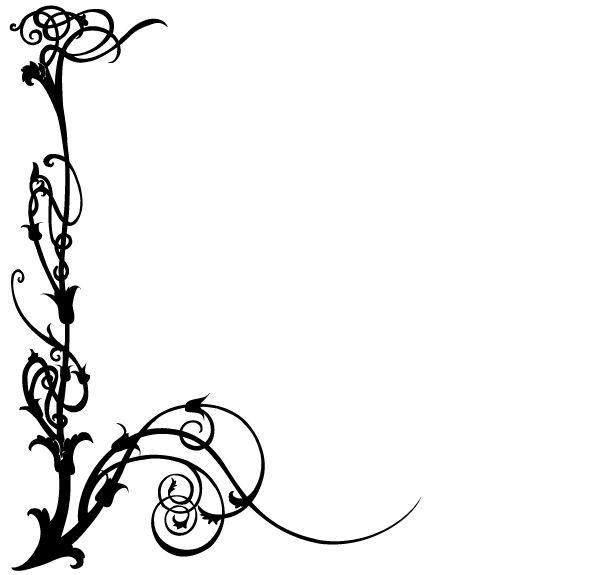 Art Nouveau Swirls Free Vector