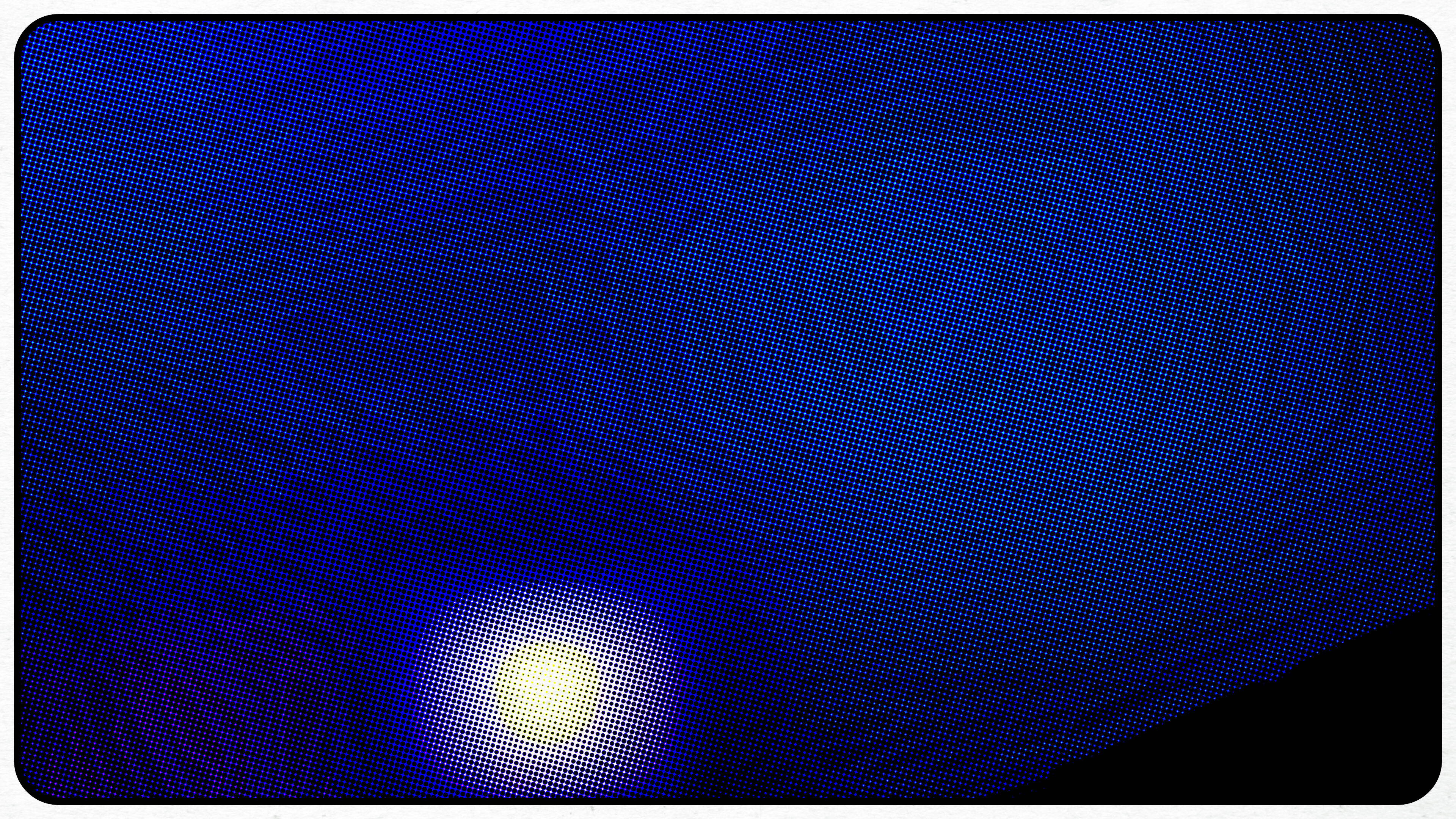 Blue Dotted Abstract