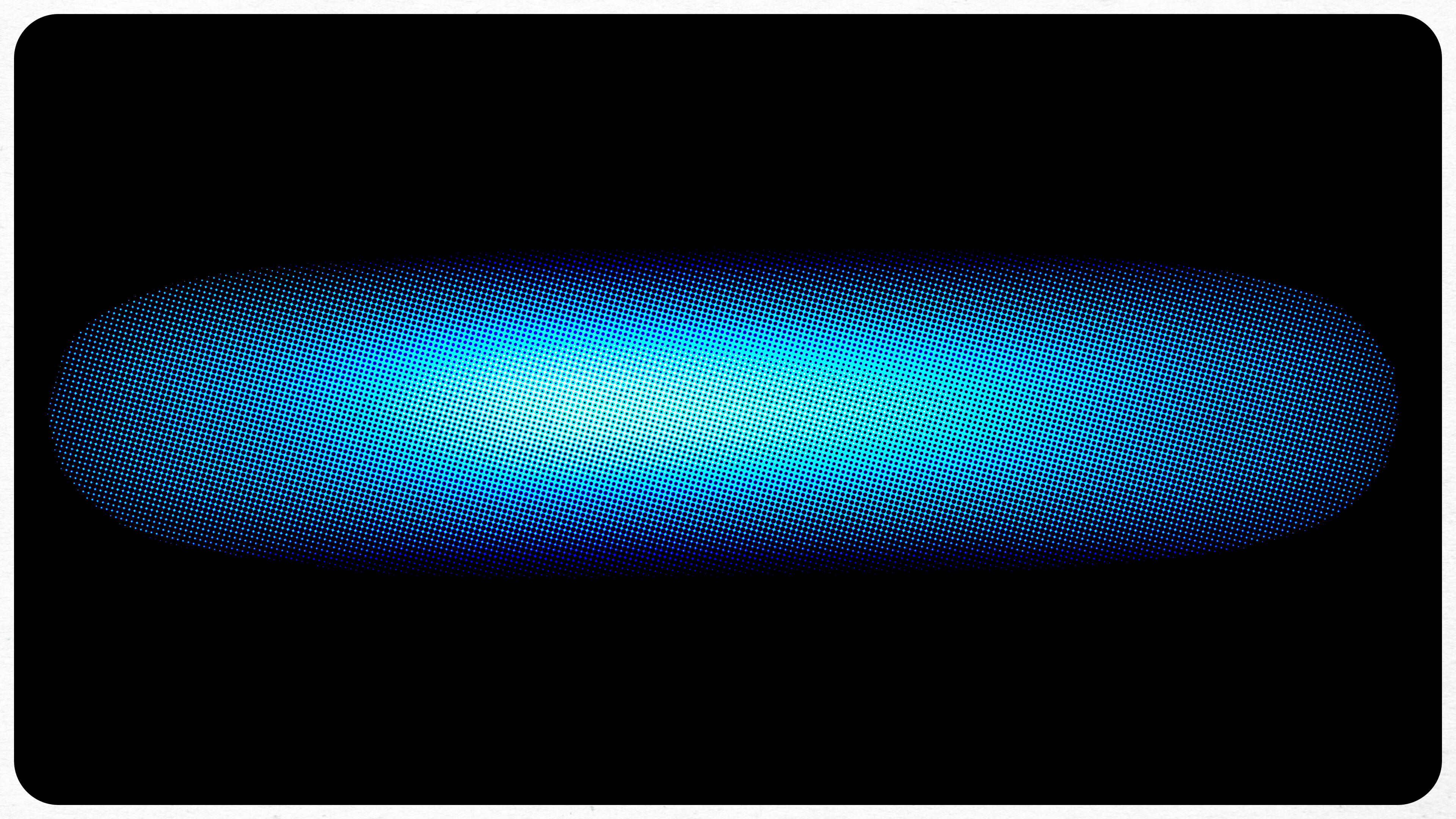 Dotted Blue Oval