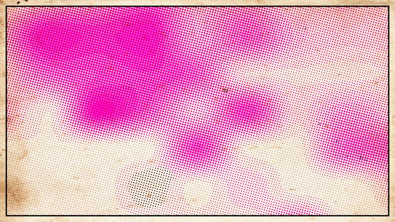 Pink and Beige Dots Texture Background
