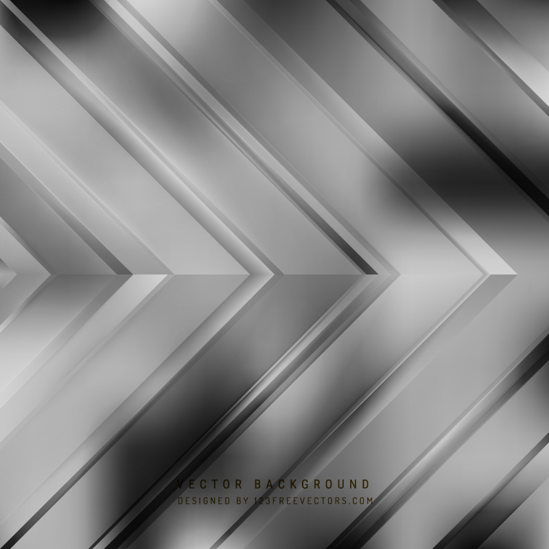 Abstract Dark Gray Arrow Background Design