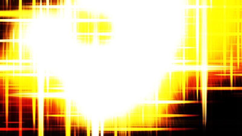 Futuristic Glowing Black Red and Yellow Light Lines Stripes Background