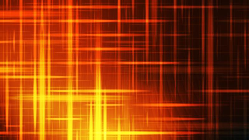 Futuristic Glowing Black Red and Yellow Light Lines Background