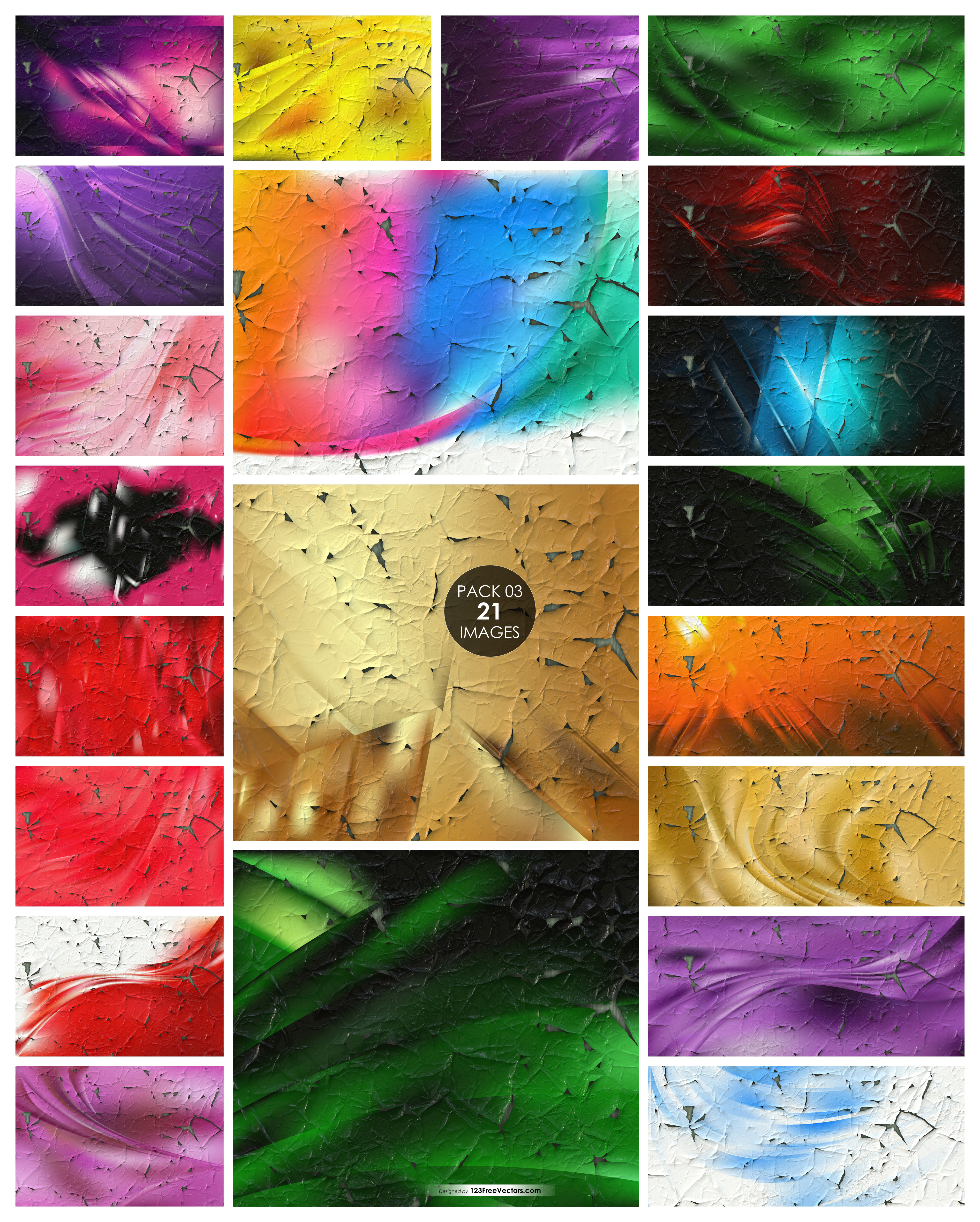 21 Crack Texture Pack 03