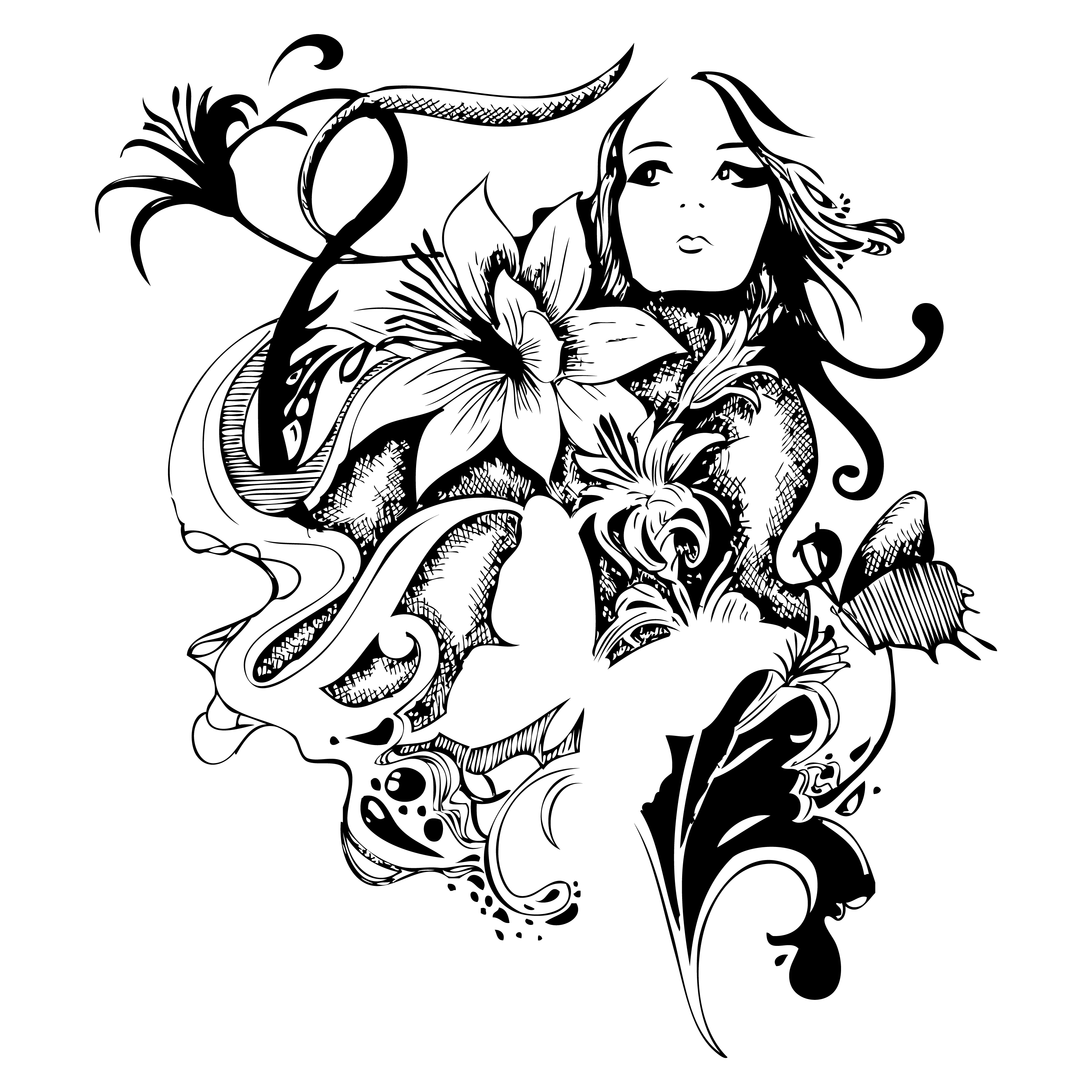 Floral Woman