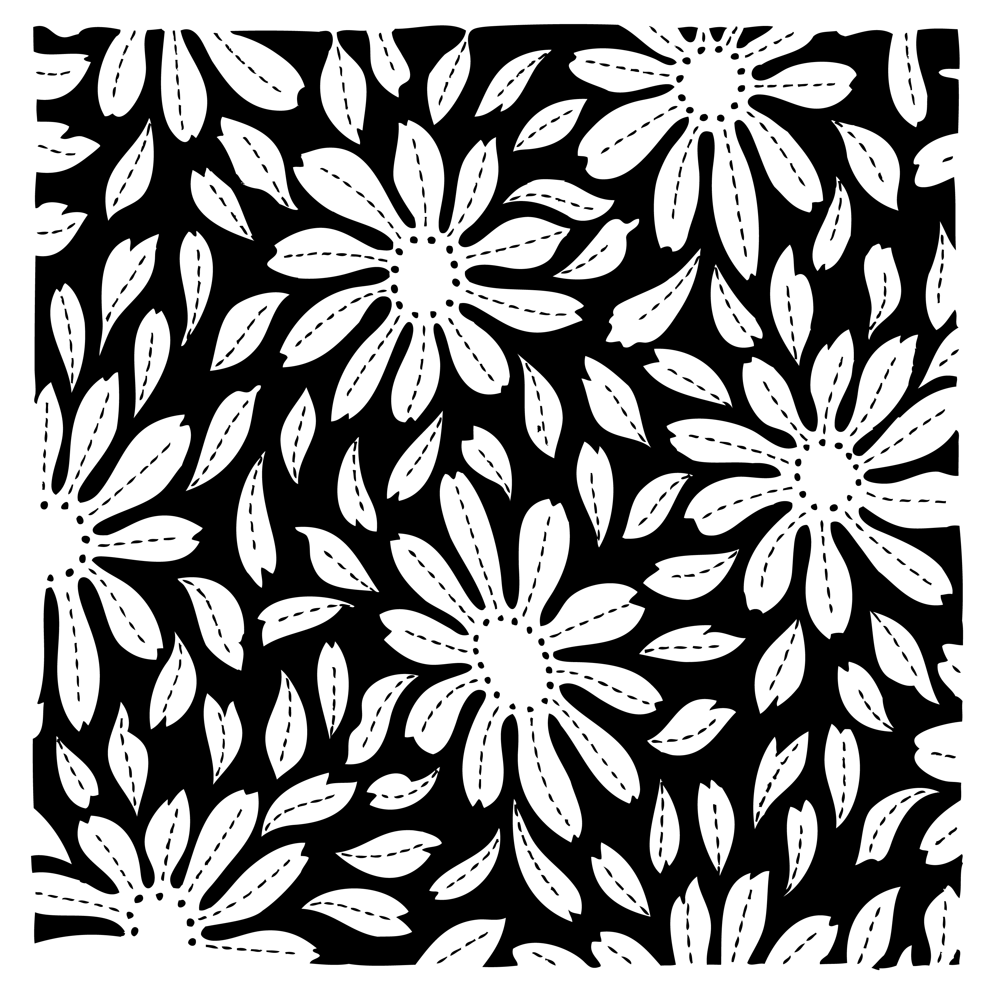 Daisy Flower Pattern
