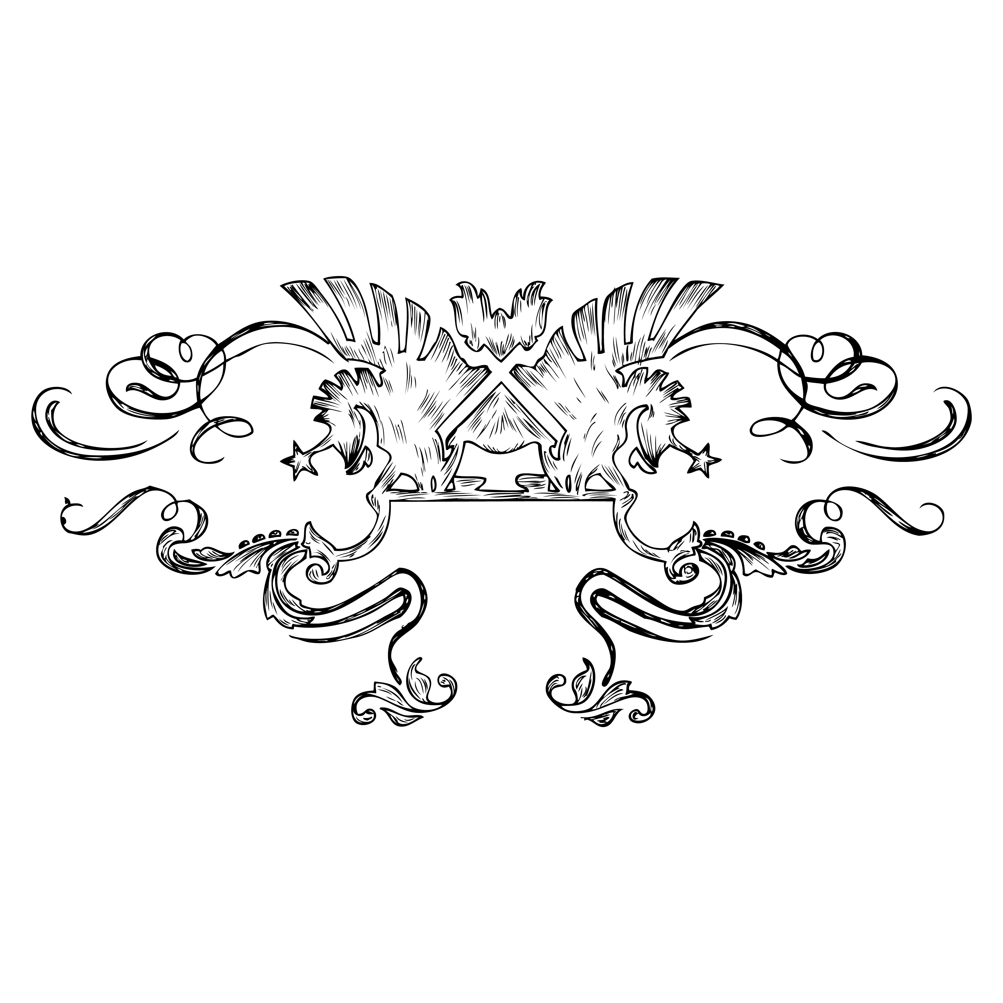 Decorative Flourish Ornament