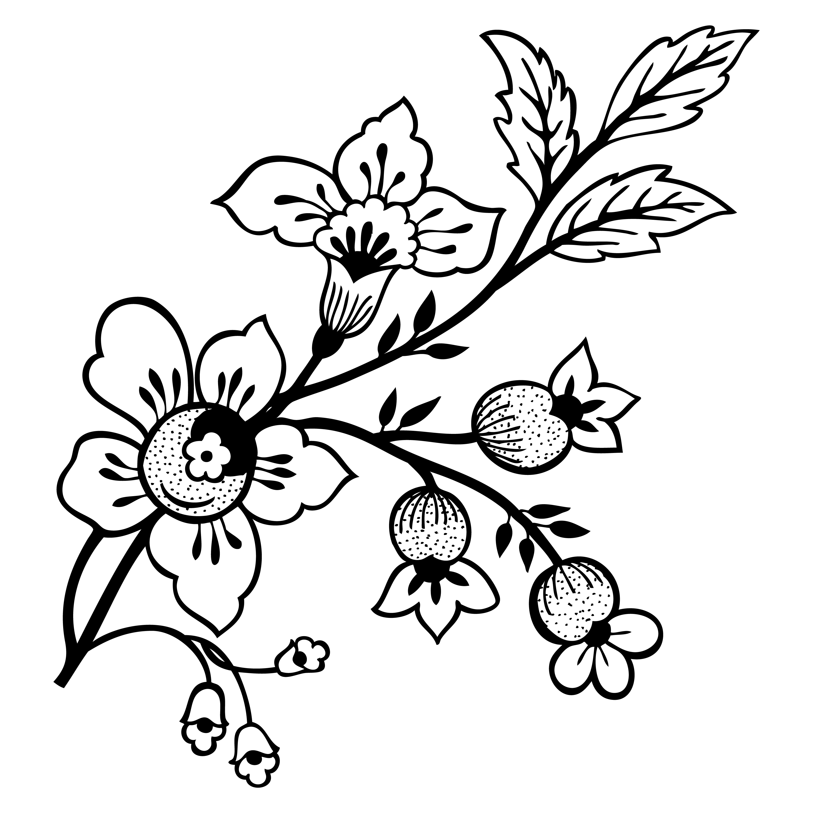1pc Flower Design Drawing Template | SHEIN UK-saigonsouth.com.vn