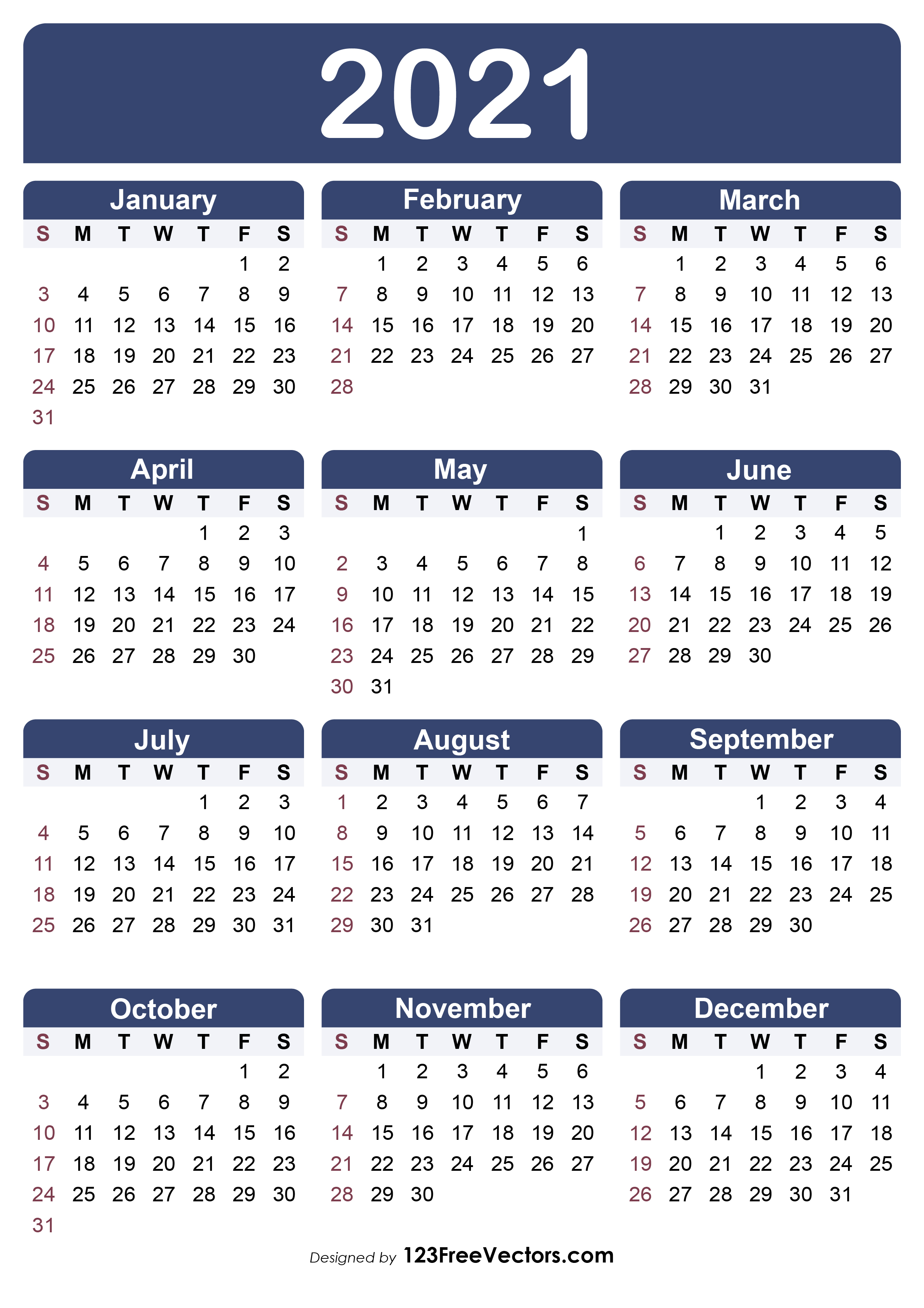 17+ Free Printable 2021 Calendar With Week Numbers Gif