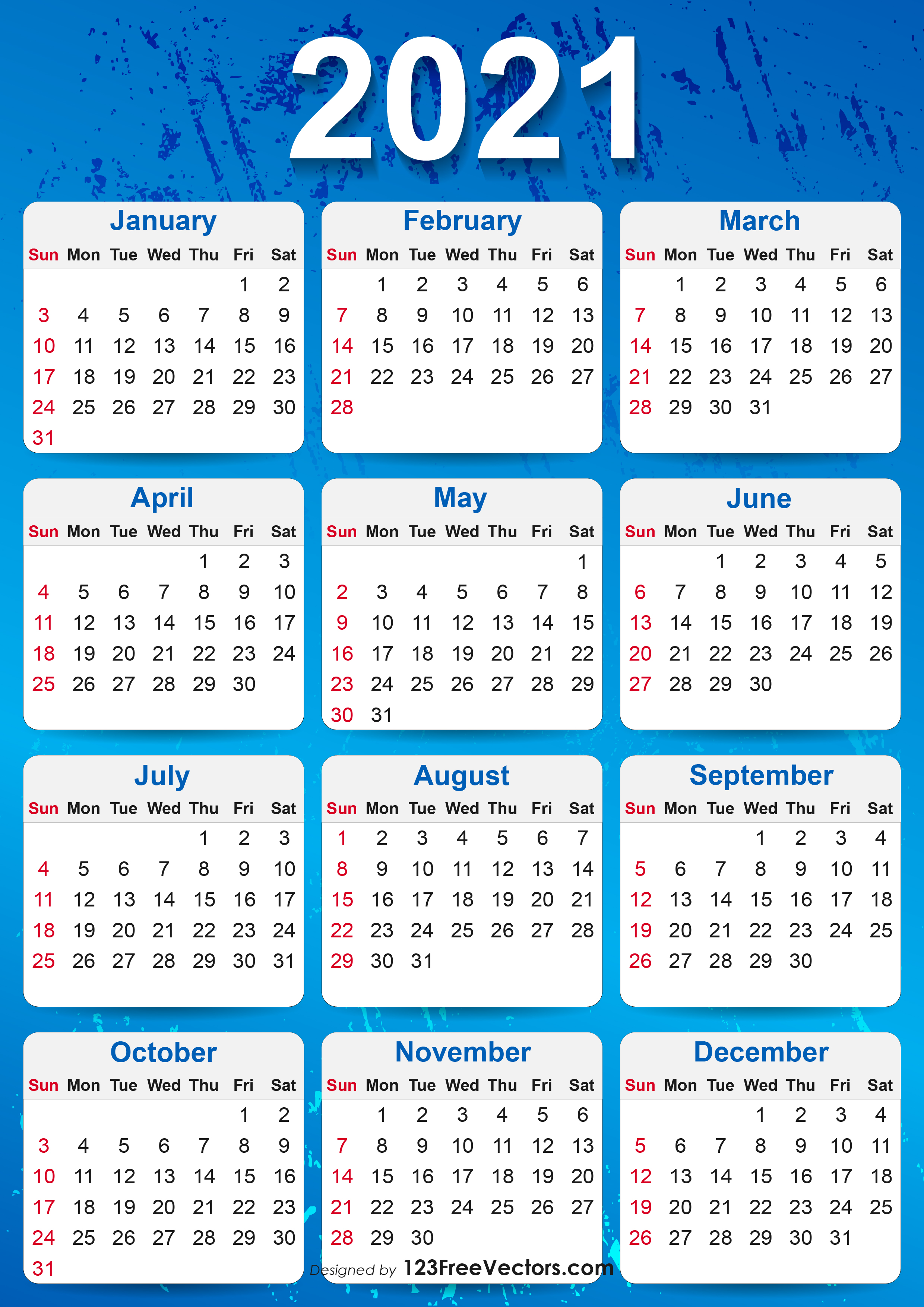 Featured image of post 123Freevectors 2022 Calendar Download or print this free 2022 calendar in pdf word or excel format