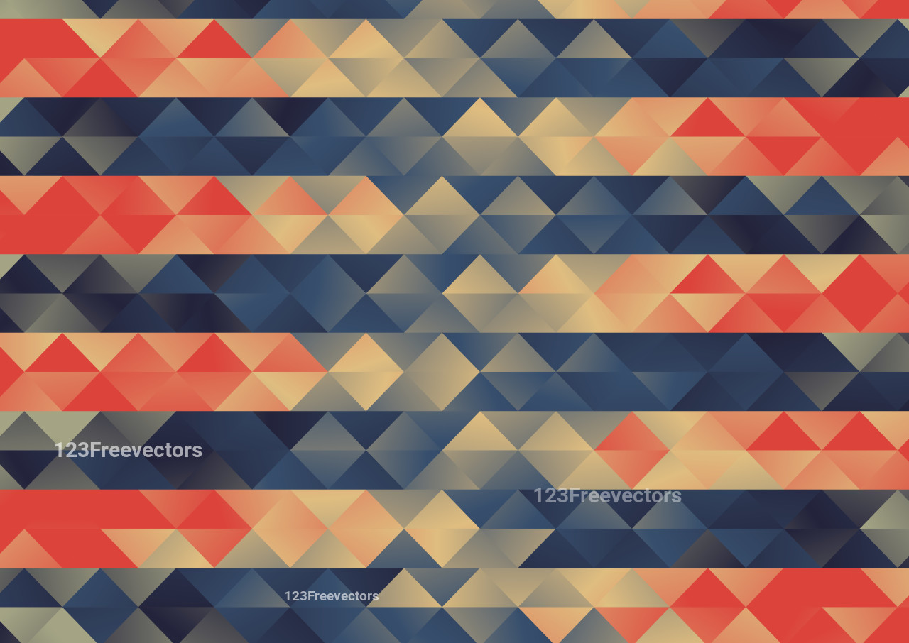 Geometric Triangle Pattern