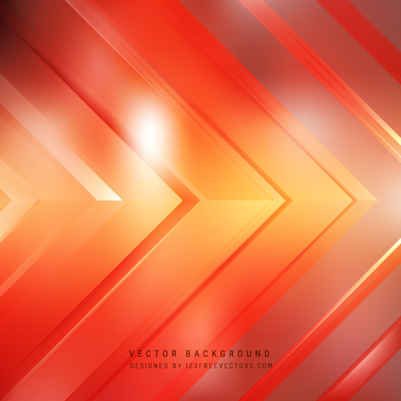 Abstract Light Red Arrow Background Template
