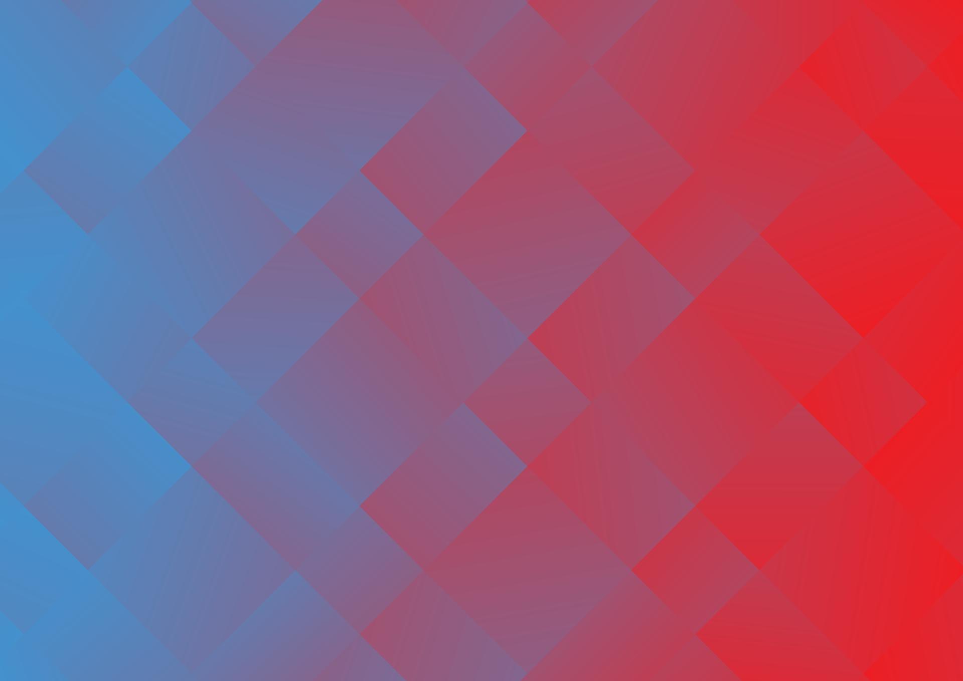 Blue and Red Geometric Background