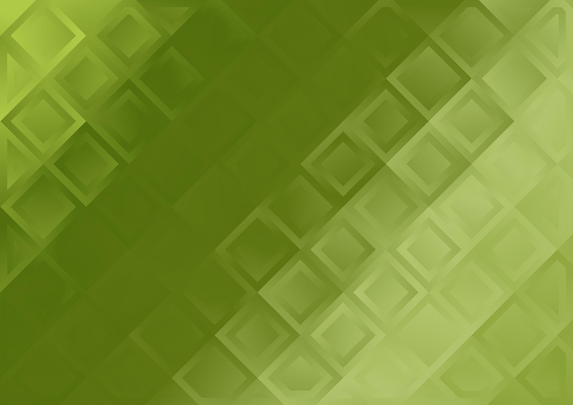 Green Square Pattern