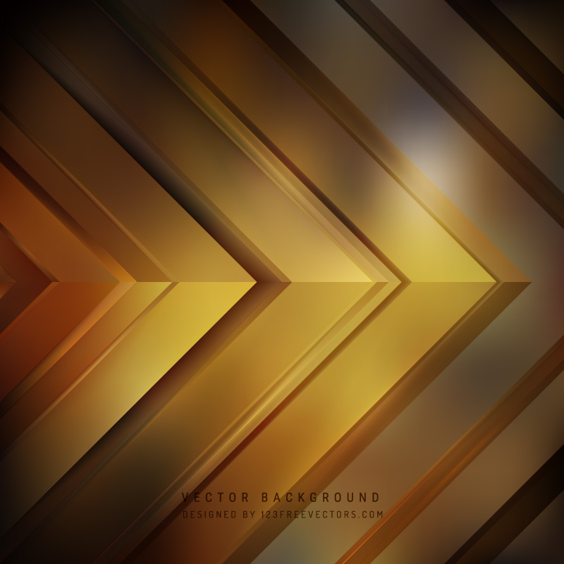Abstract Dark Yellow Arrow Background