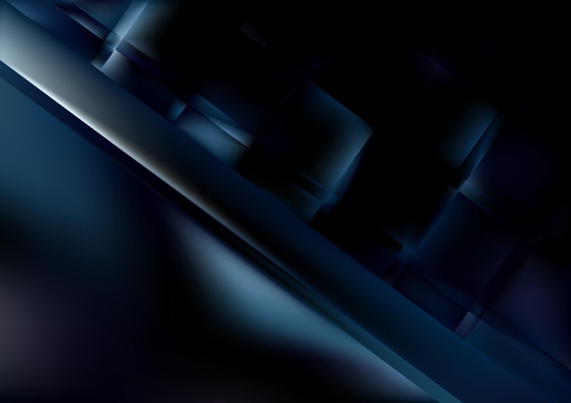 Abstract Blue Geometric Background