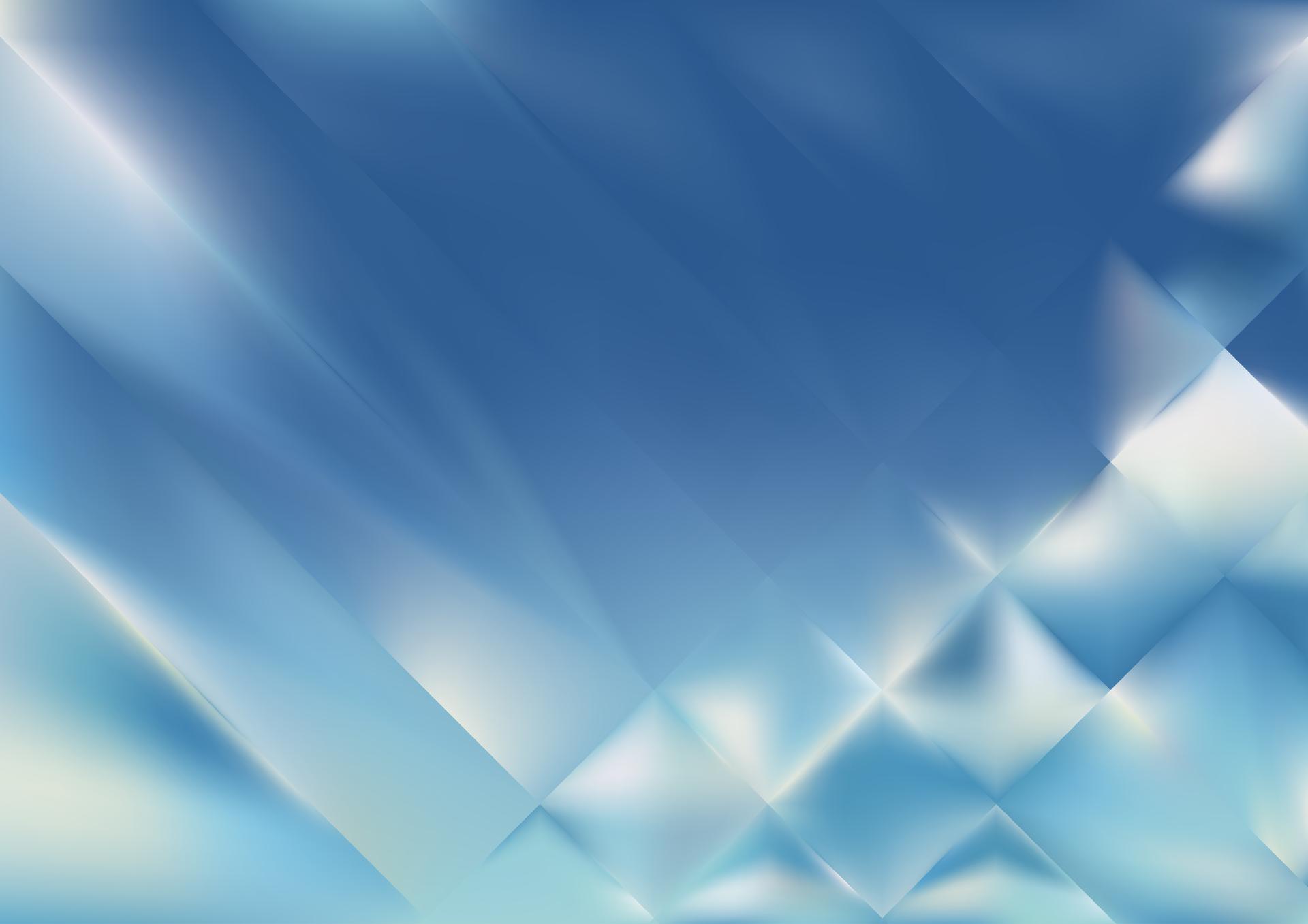 Abstract Blue Geometric Background