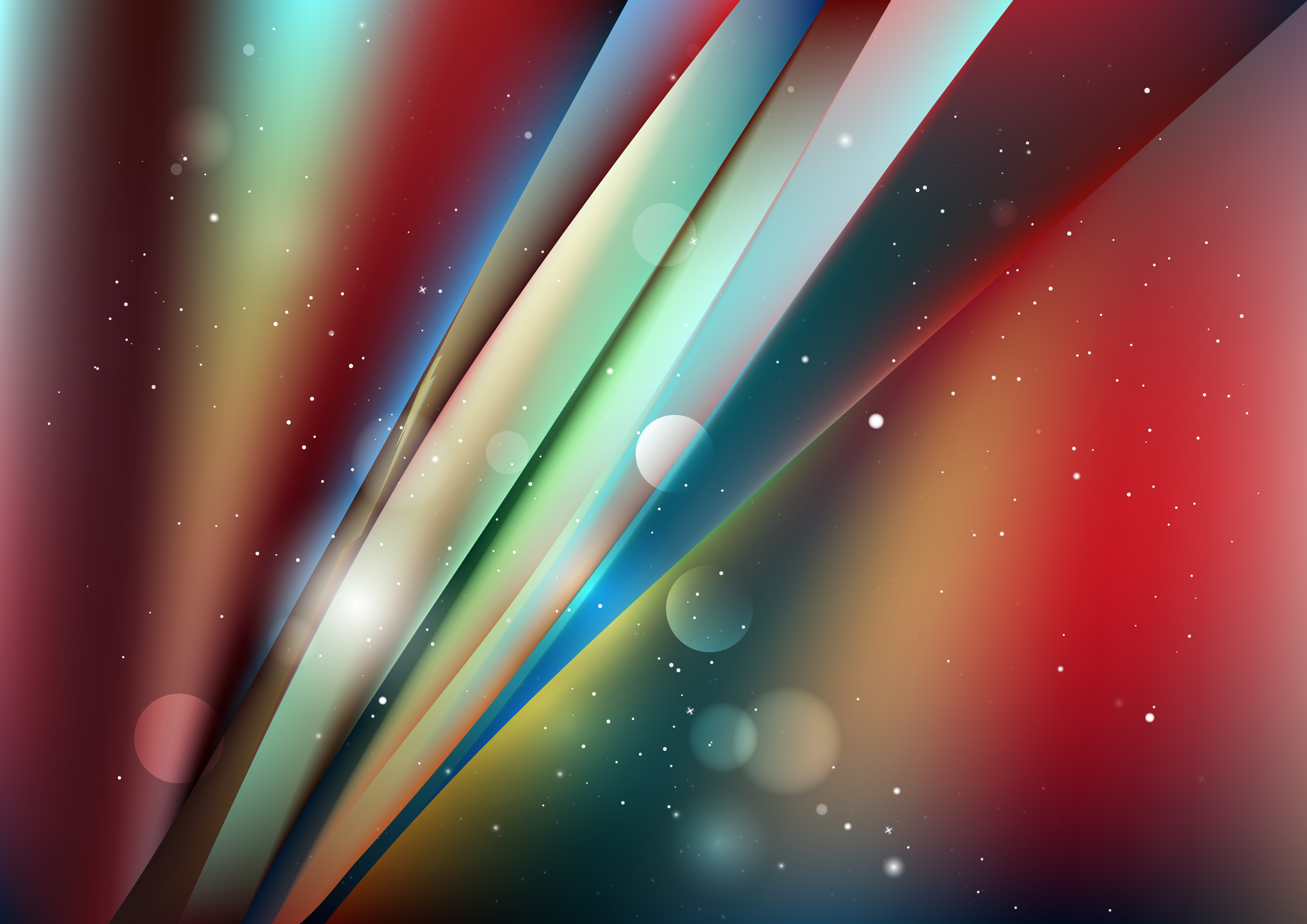 Abstract Color Burst