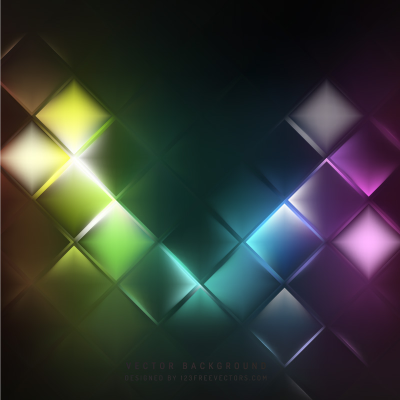 Colorful Square Background