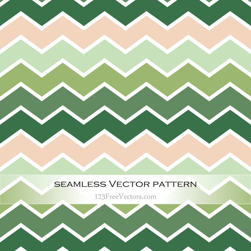 Retro Zig Zag Background