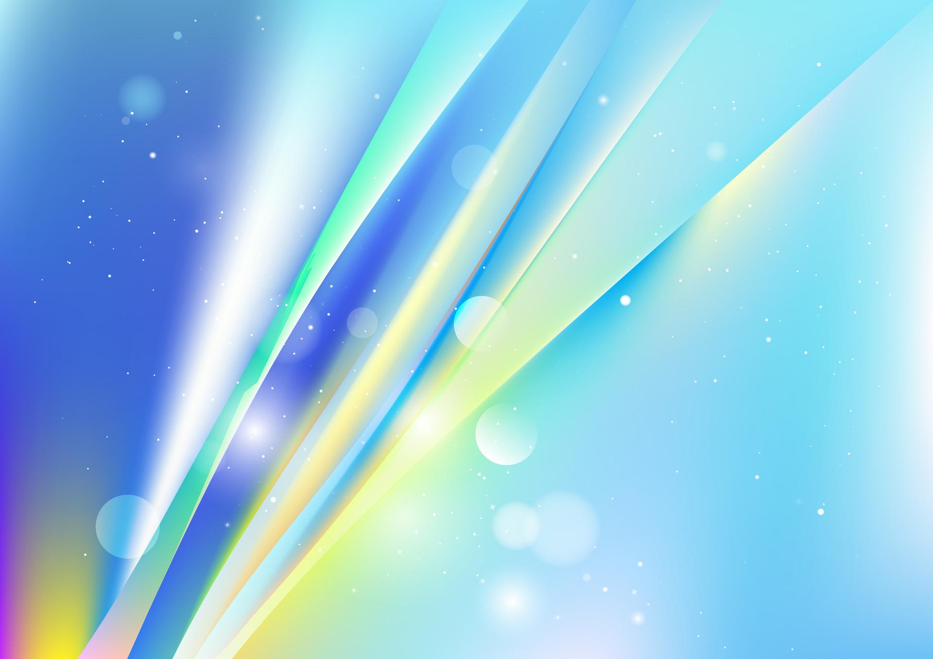 Abstract Blue and White Lines