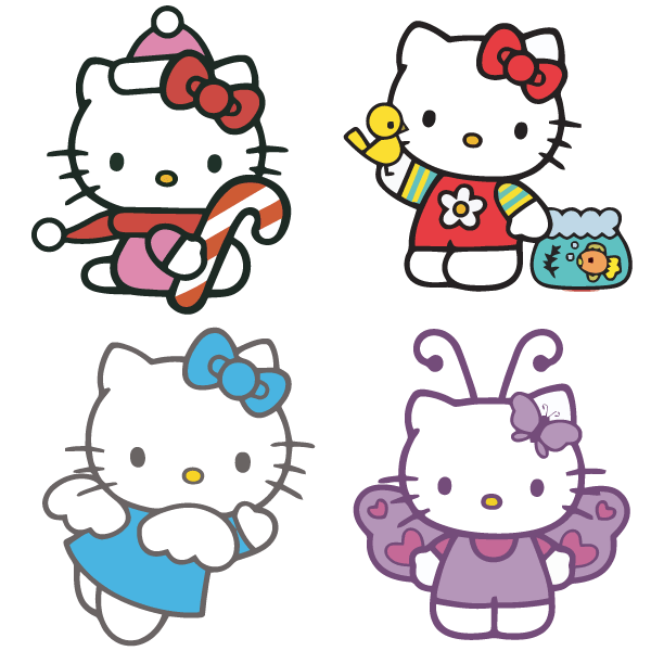 Hello Kitty Vector Free