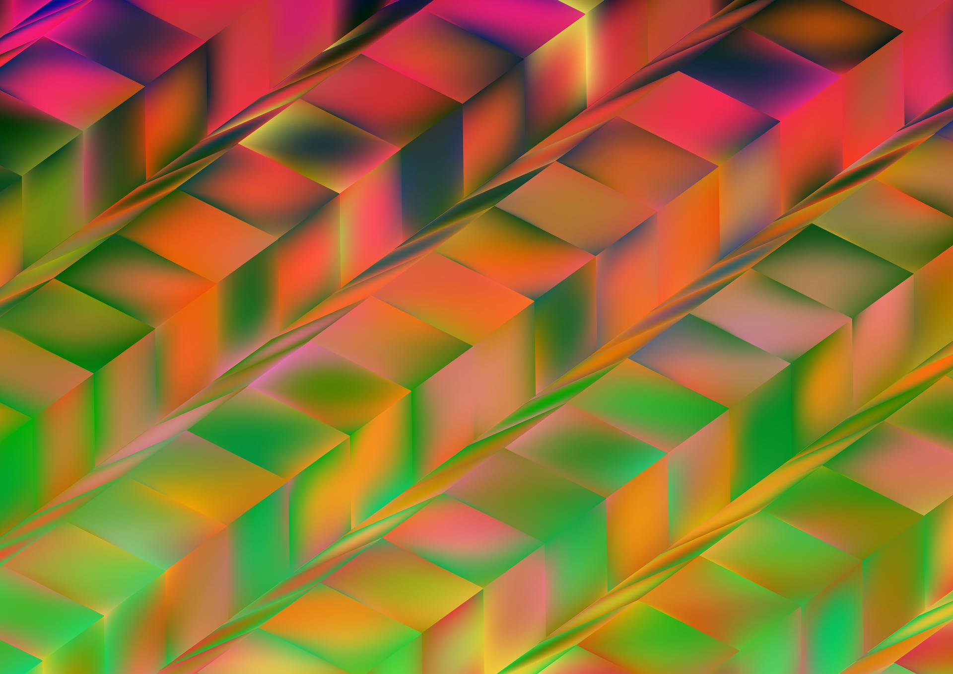 Abstract Geometric Cubes