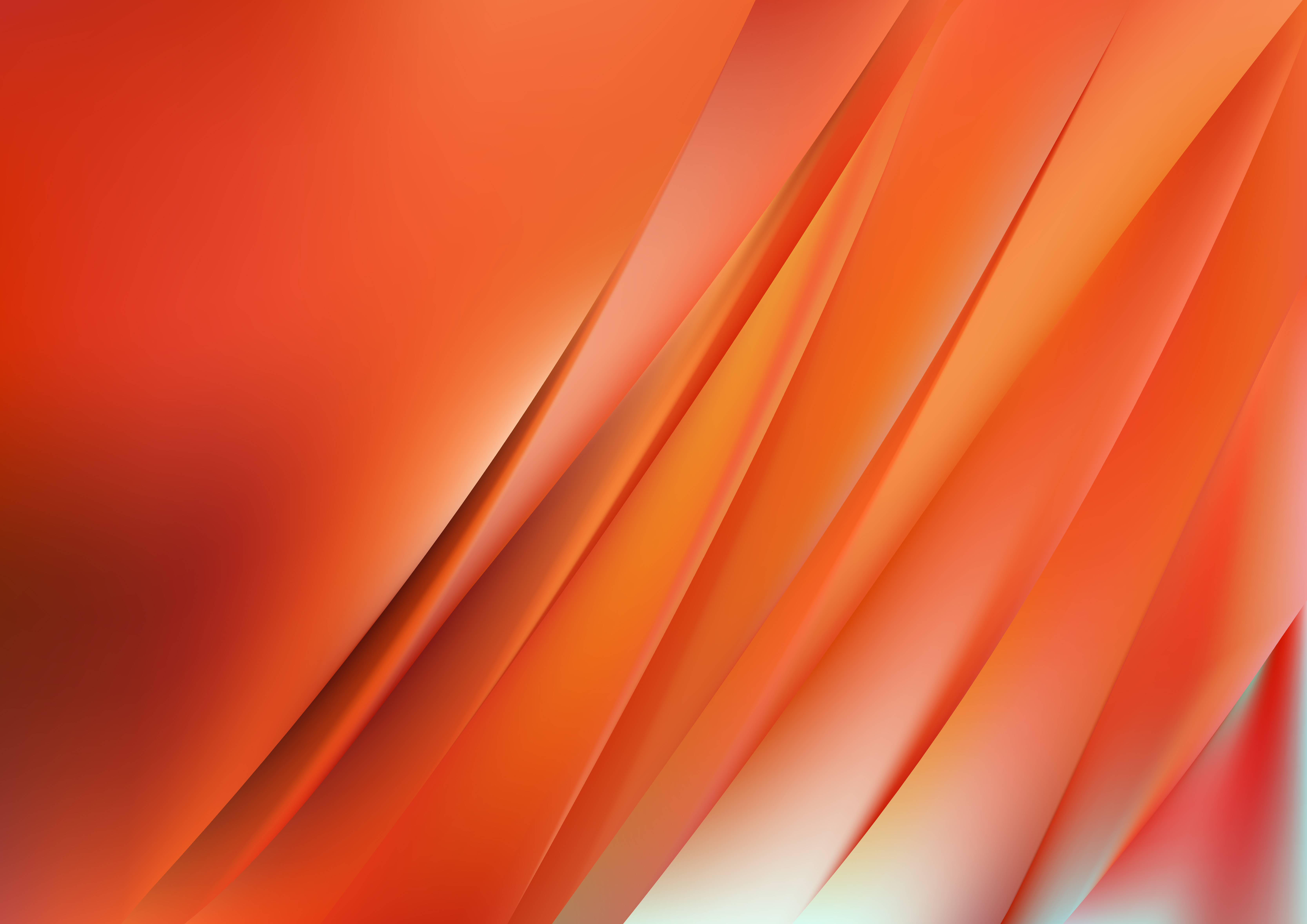 Abstract Bright Orange Diagonal Shiny Lines Background Graphic