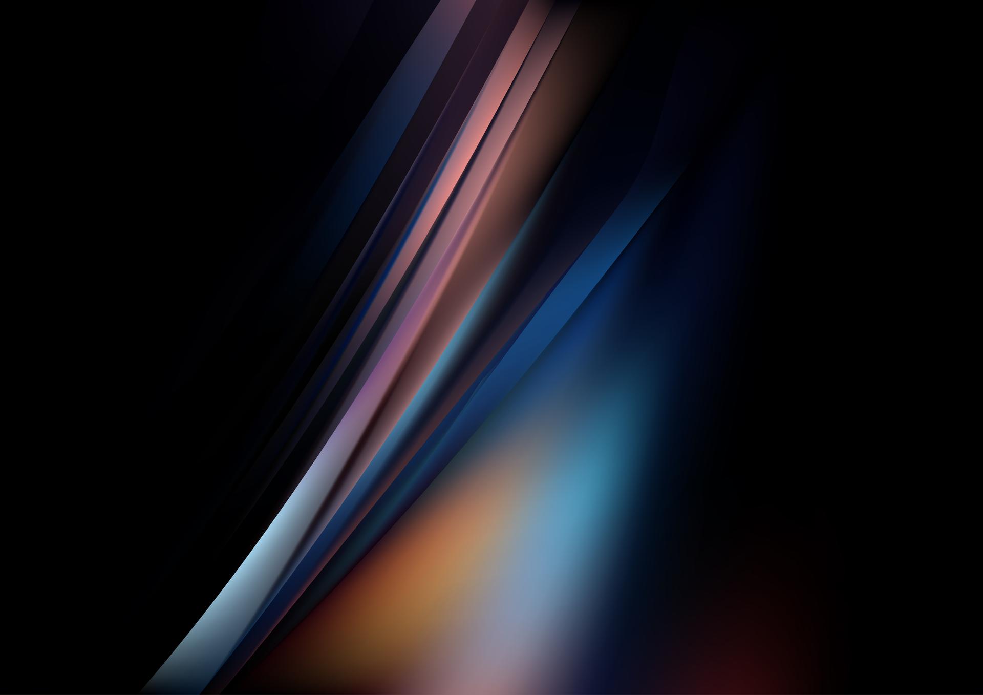 Abstract Diagonal Light Streaks