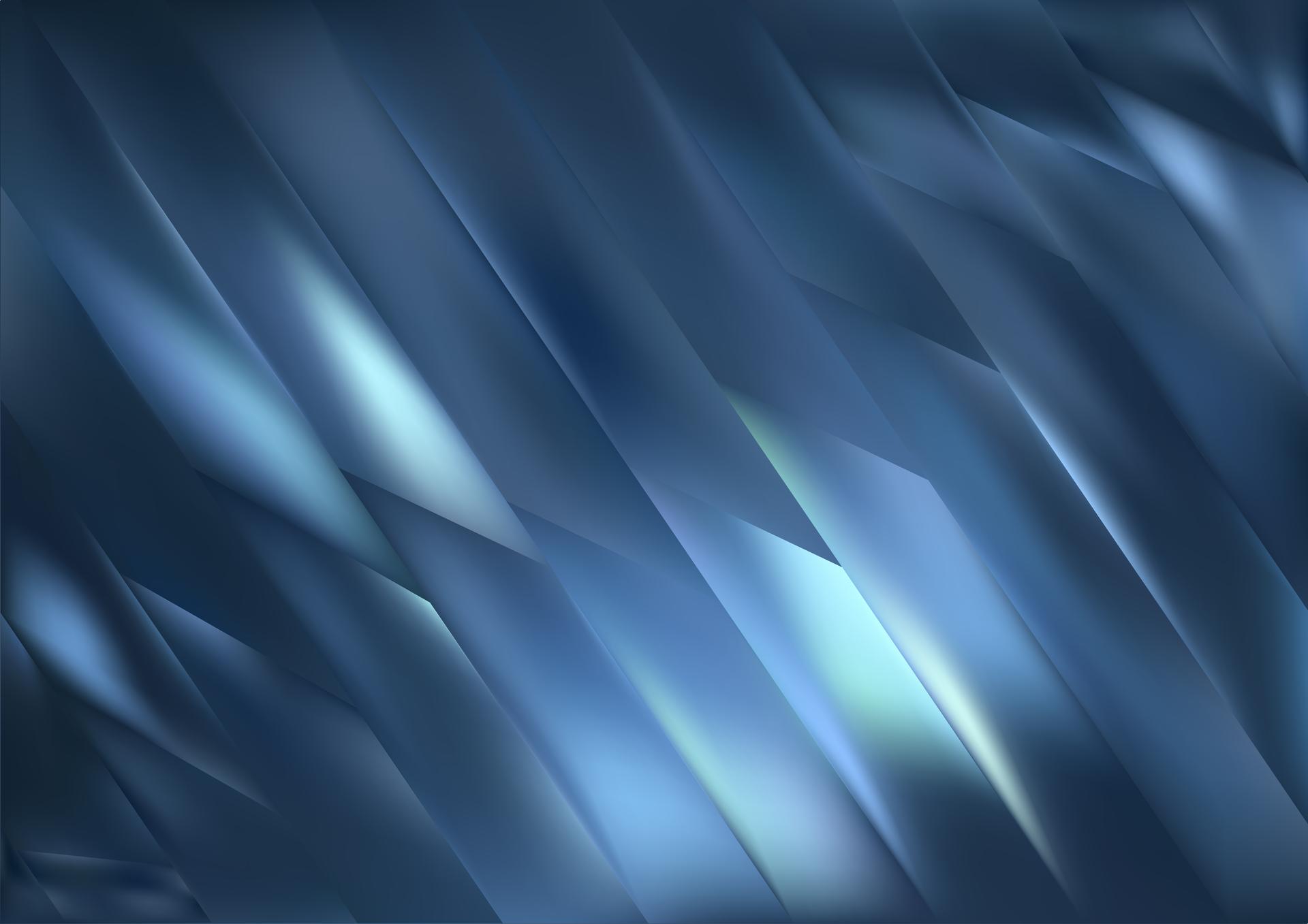 Abstract Blue Geometric Background
