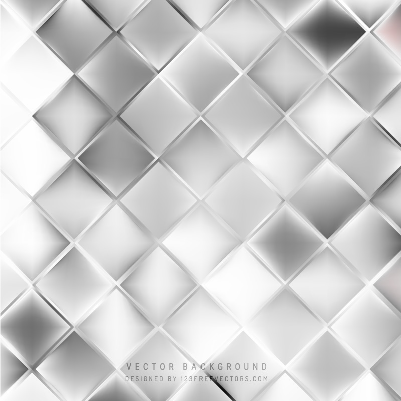 Abstract Gray Square Background Design