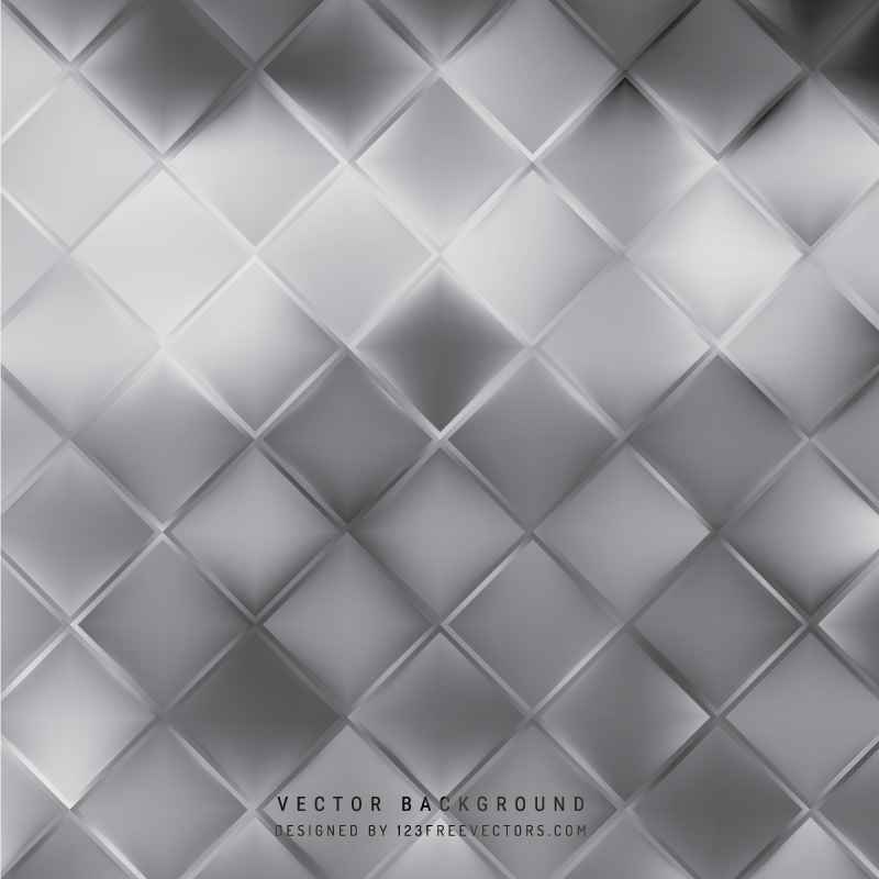 Gray Square Background Template
