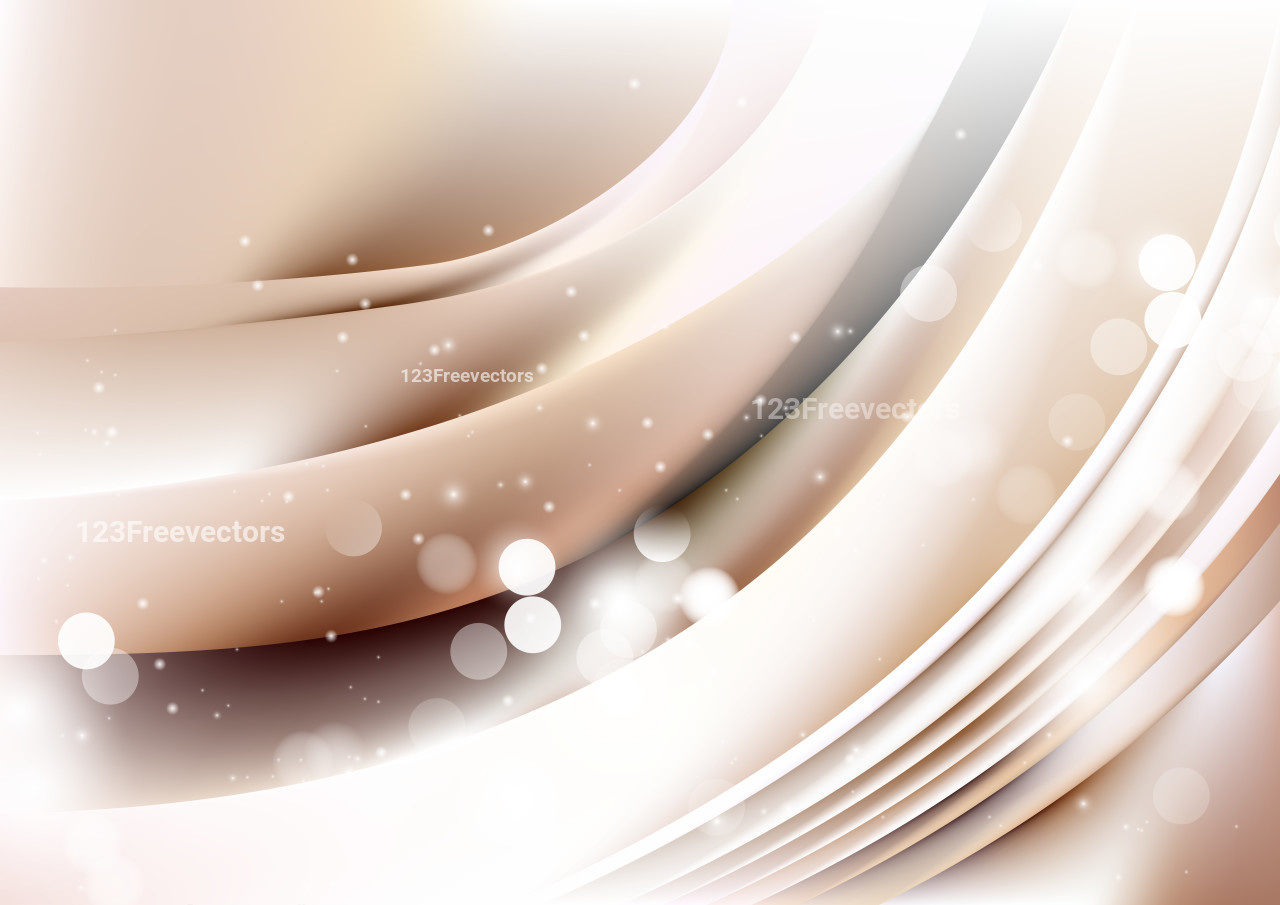 Beige Wave Background