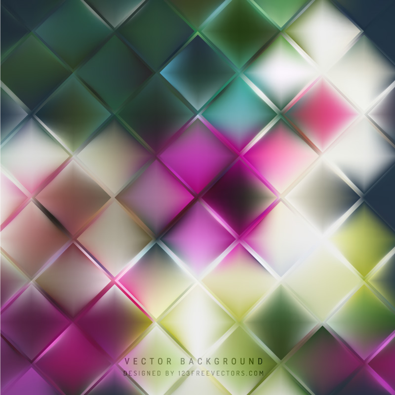 Abstract Square Background Pattern